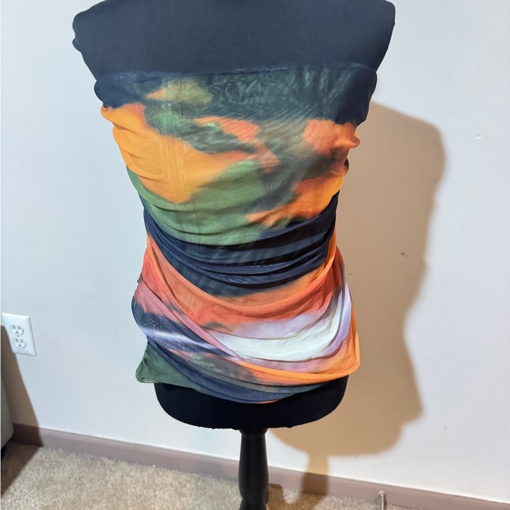 Fashion Nova Multicolor Tank Top